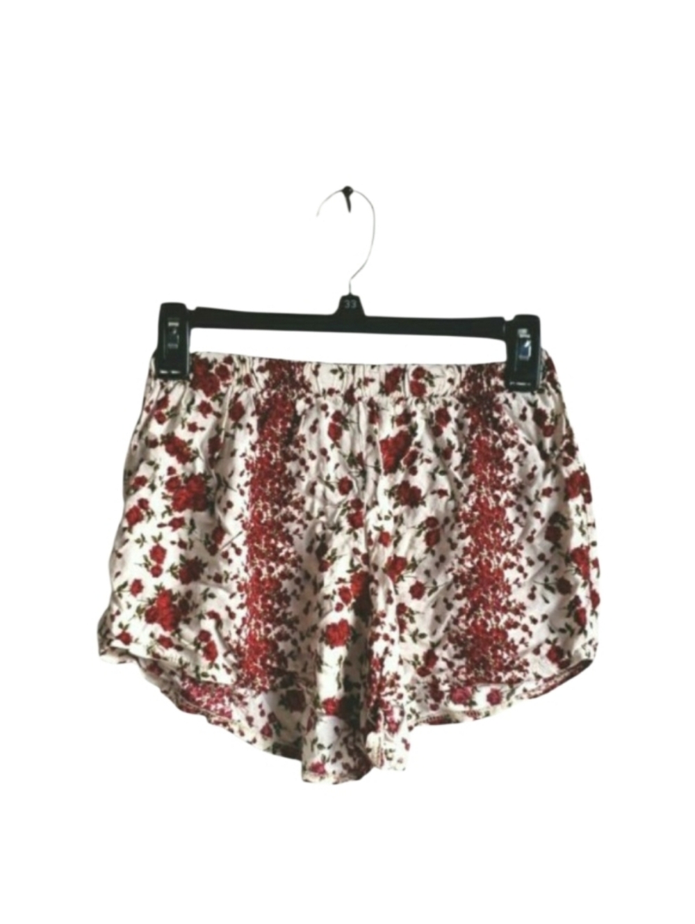 Brandy ❤ Melville Rose Eve Floral Lounge Sleep Shorts Size  - One Size